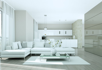 moderne Wohnung Interieur Design