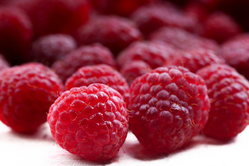 an image of sweet red raspberries