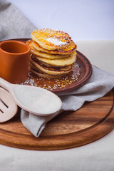 Pancakes for breakfast