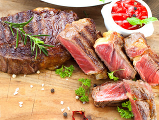steak fleisch geschnietten in streifen 