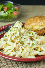 Chicken Fettucine Alfredo