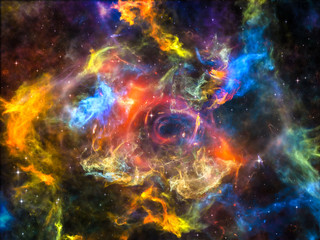 Obraz na płótnie Canvas Energy of Cosmos