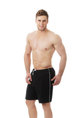 Fototapeta premium Sexy muscular man.