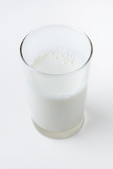 glass milk