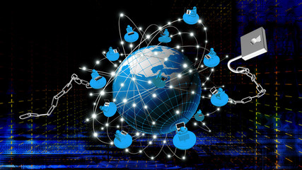 Security technology Internet  of global business