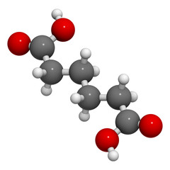 Adipic acid, nylon (polyamide) building block.