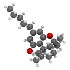 THC (delta-9-tetrahydrocannabinol, dronabinol) cannabis drug