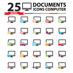 computer documents Icons