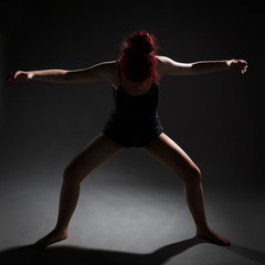 Dancer with Red Hair