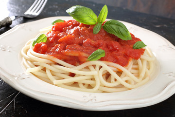 pasta spaghetti al pomodoro