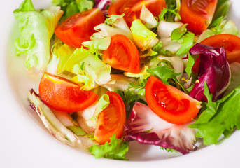 fresh vegetables salad