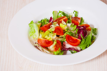 fresh vegetables salad