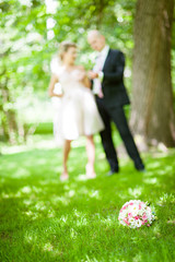 couple in a park