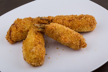 Fried prawn tempura