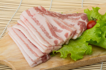 Sliced bacon