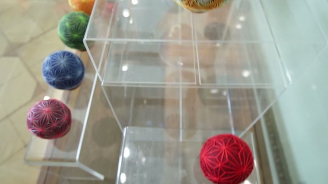 Colorful Temari balls