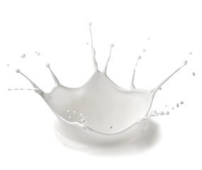 milk splash drop white liquid