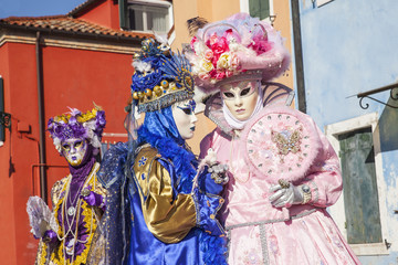 Fototapeta na wymiar Carnevale di Venezia 2015