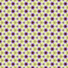 Seamless  pattern the yellow-violet