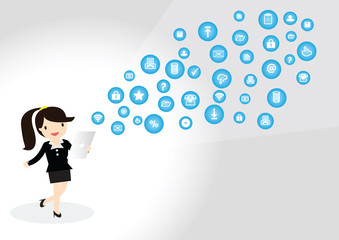 Social Media Concept