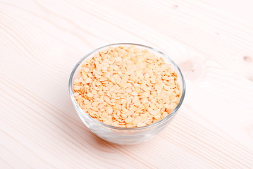 raw lentils on board diet food