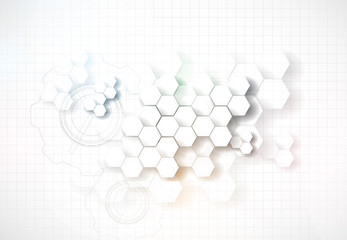 abstract technology background Business & development direction