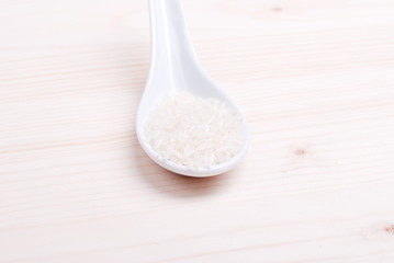 uncooked rice on board diet food