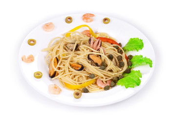 Tasty italian pasta