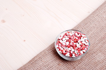 raw speckled beans on board diet food