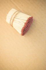 abstract background - bundled matches