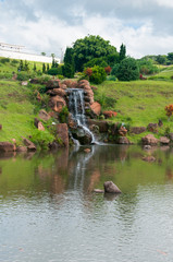 Fototapeta na wymiar Parque do Japão - Maringá, Paraná