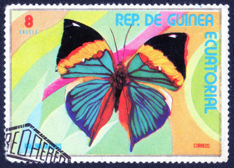 REP. DE GUINEA ECUATORIAL - CIRCA 1974: