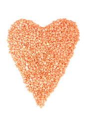 Heart of lentils