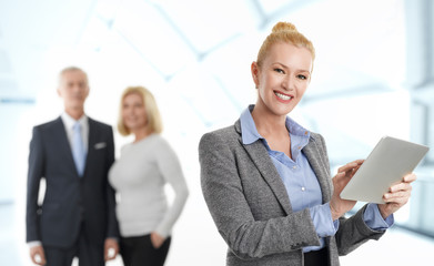 Mature business woman portrait