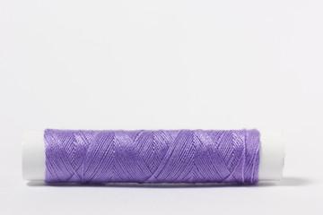 Cotton thread purple