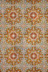 Seamless mosaic tile pattern