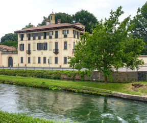 Fototapeta na wymiar Cassinetta di Lugagnano (Milan)