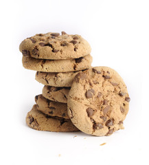 cookies on white