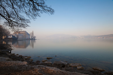 Schloss Kammer Attersee Winter