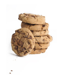 cookies on white