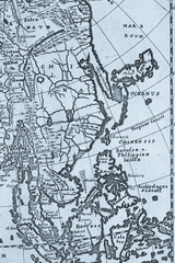 古地図　アジア