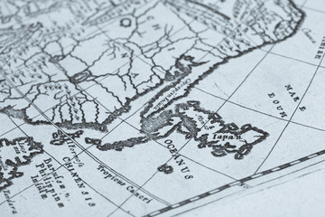 古地図　アジア