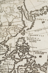 古地図　アジア