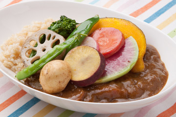 焼き野菜のカレー