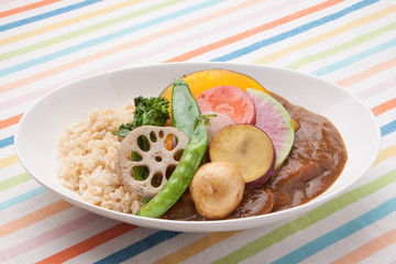 焼き野菜のカレー