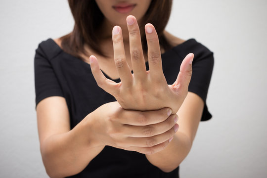 Acute pain in a women wrist