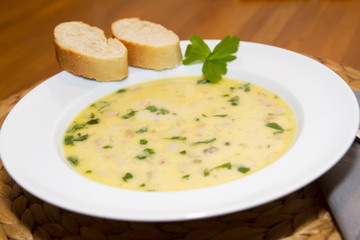 Schneckensuppe
