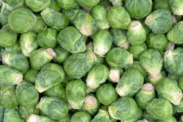 Foto op Aluminium  brussels sprouts © anphotos99