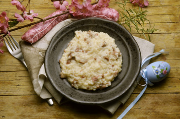 Risotto with luganega Cucina italiana Italiensk mat Ẩm thực Ý