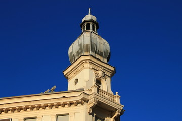 Fototapeta na wymiar Architectural detail on historical building in Sarajevo